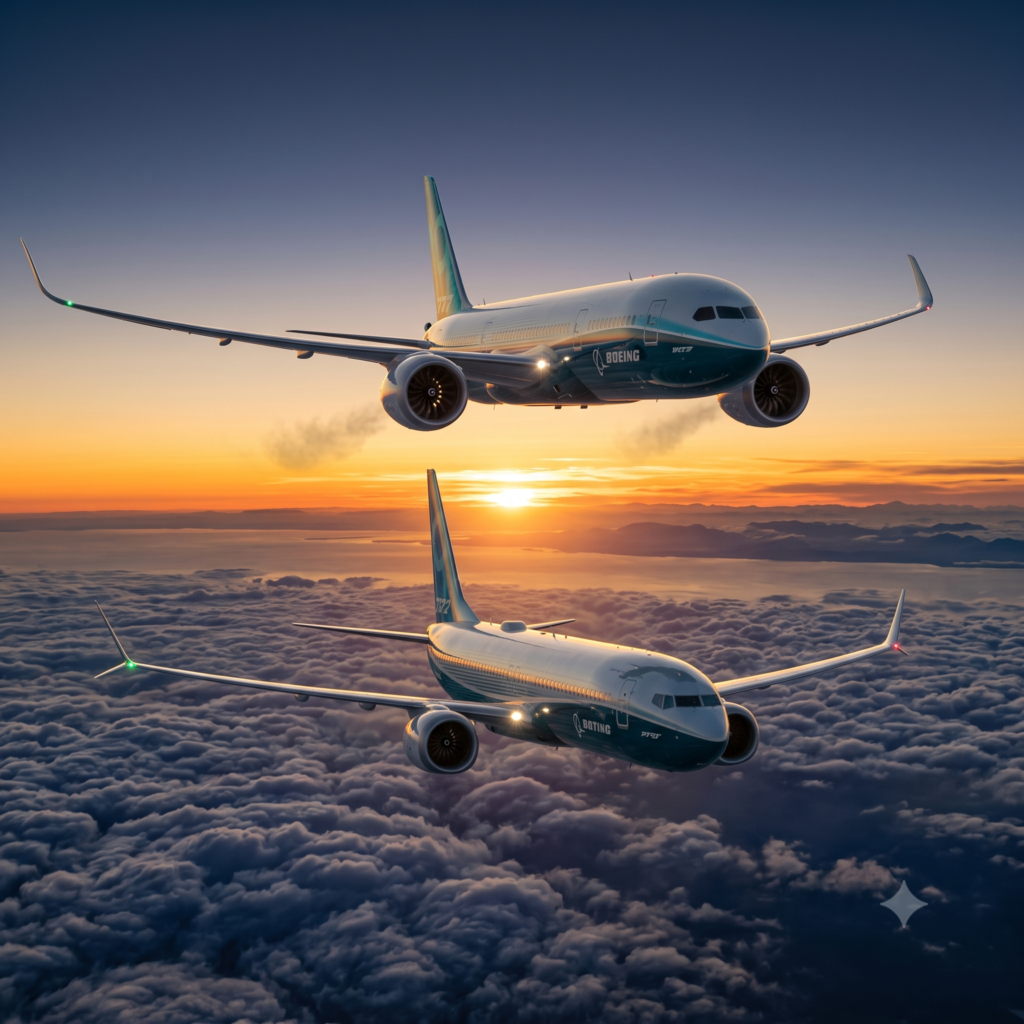 Boeing 777 e 737