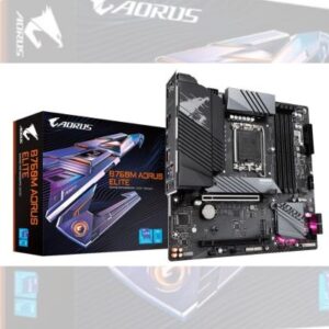 Placa mãe LGA 1700 – Gigabyte B760M Aorus Elite DDR5 Placa-mãe